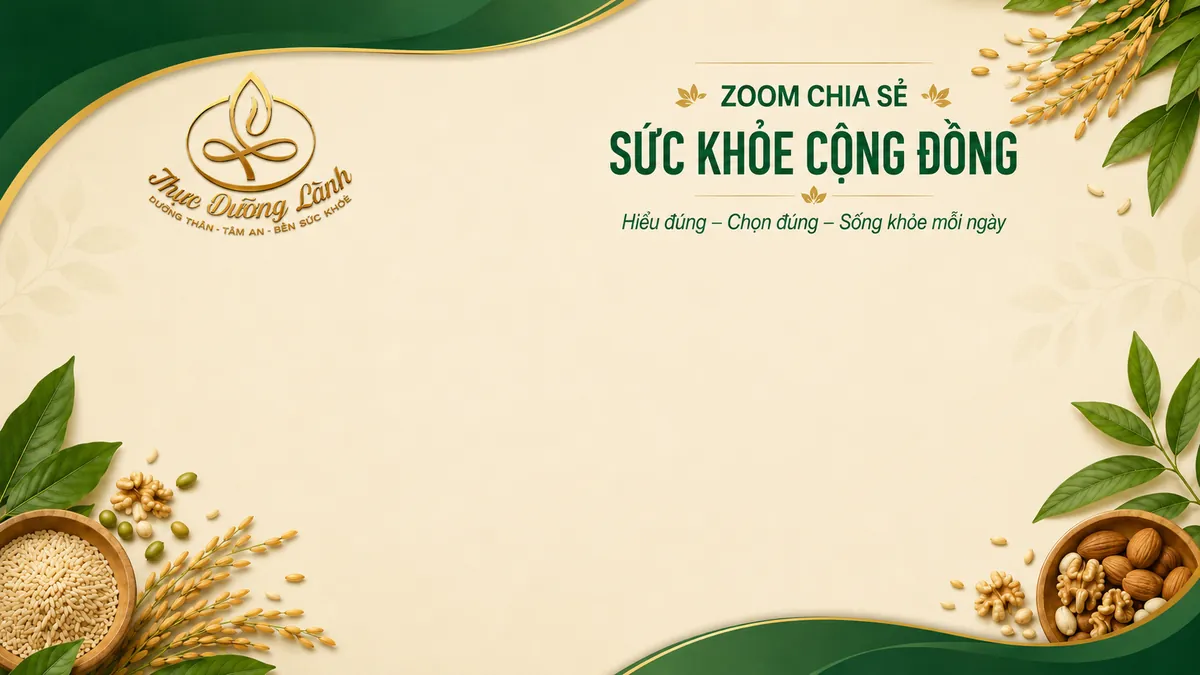 Zoom chia sẻ sức khỏe tối thứ Năm